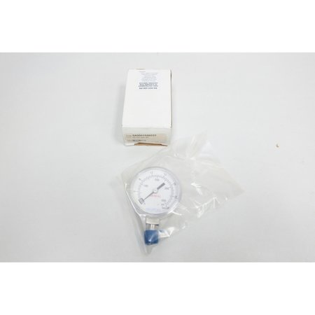 MILLIPORE 2In 14In 0400Psi Npt Pressure Gauge S122-400-PSI/BAR-NPT